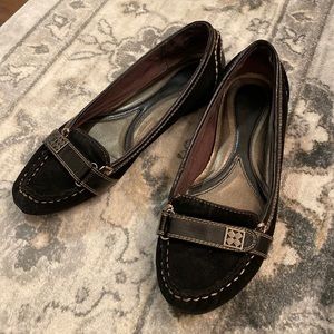 Naturalizer womens size 8.5 black suede flats